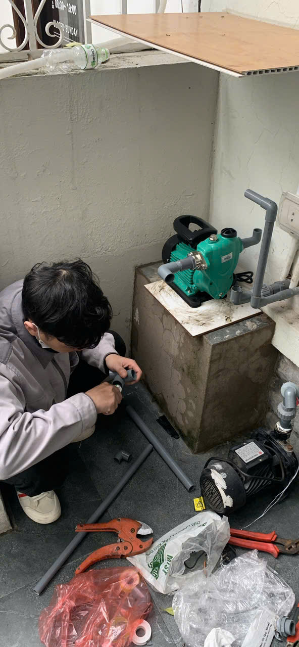 sửa chữa máy bơm nước quận Tây Hồ